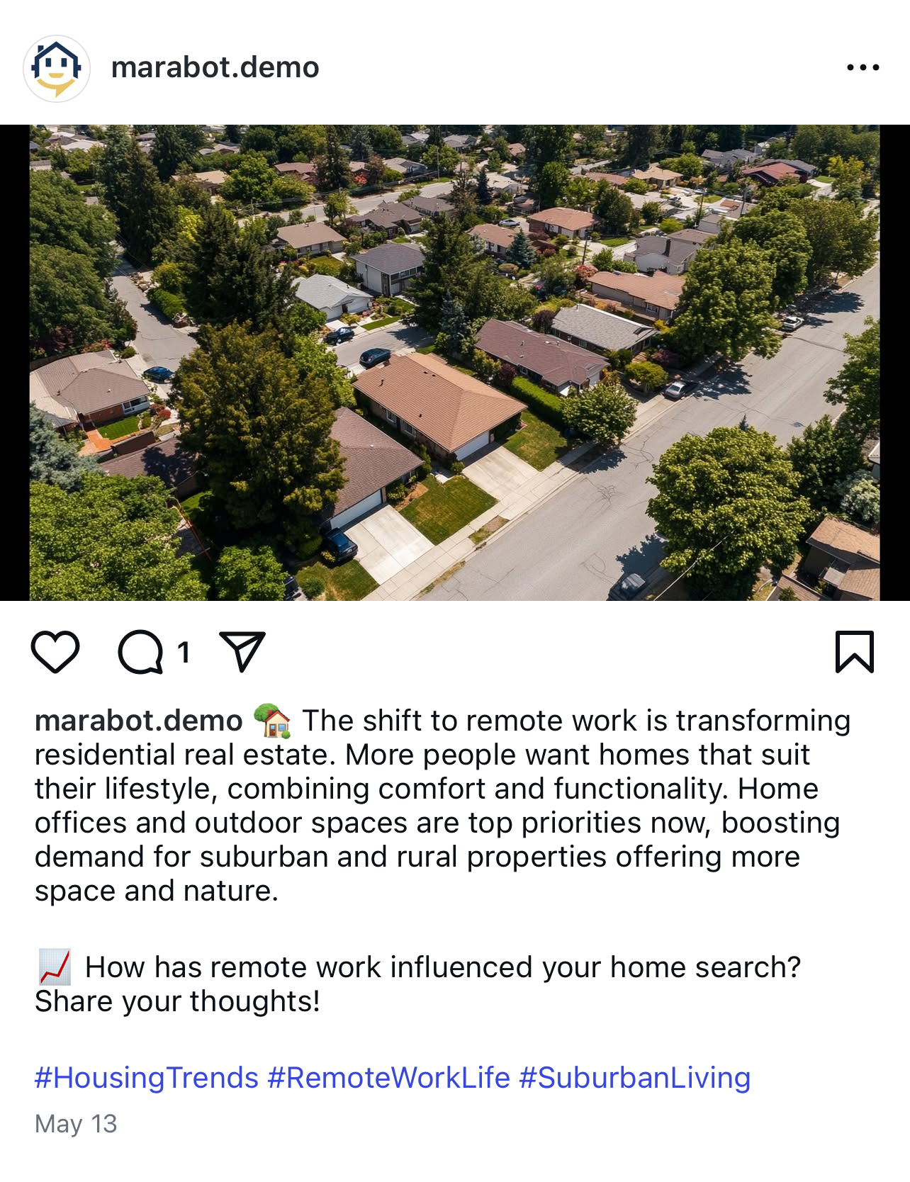 Listing post sample - 1