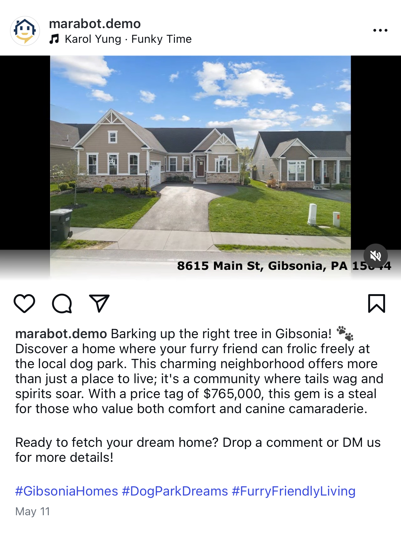 Listing post sample - 2