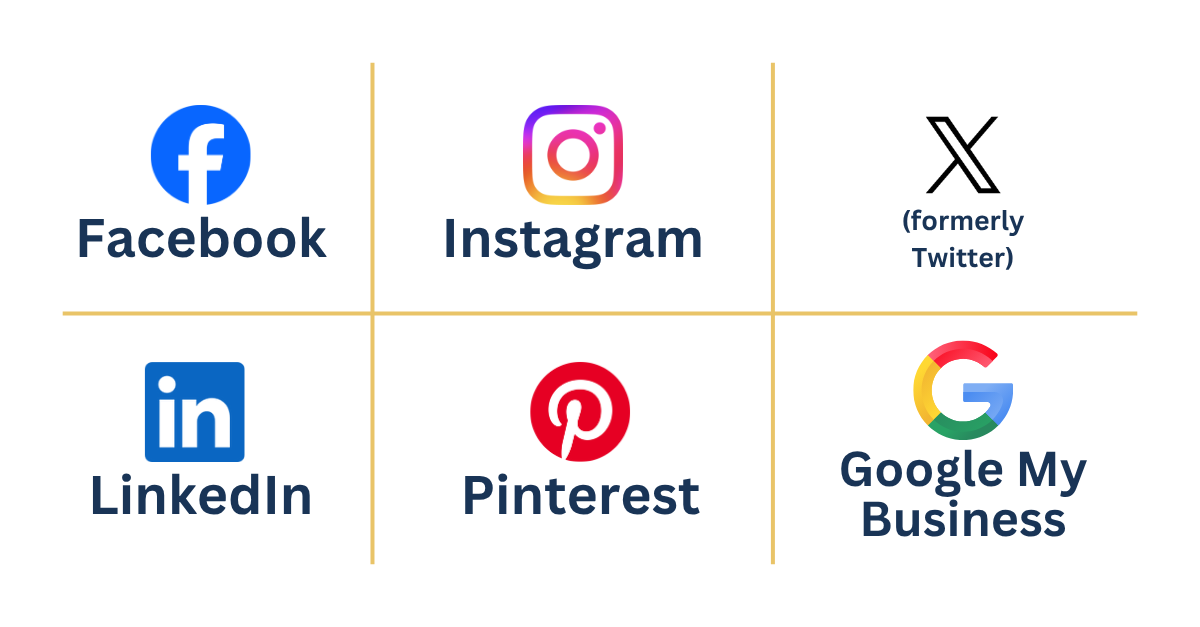 Social platform selection interface